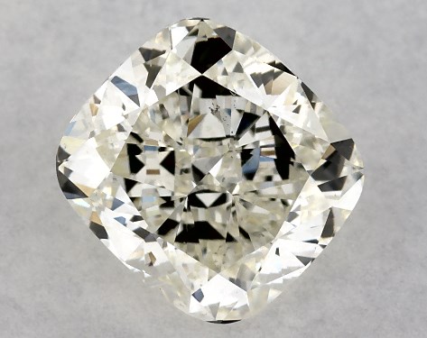 GIA 1.00 Carat K-VS2 Good Cut Cushion Modified Diamond